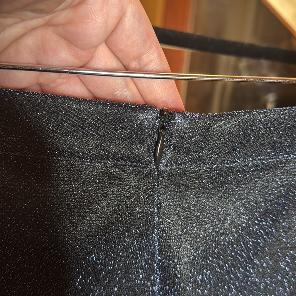 NWOT By The Way Revolve Navy Sparkle Side Stripe Pants Small Athleisure - Picture 8 of 10